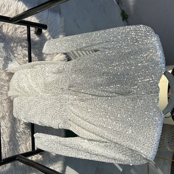 Fashion Nova - Center Stage Sequin Mini Dress NWT 🏷️ - Picture 6 of 8